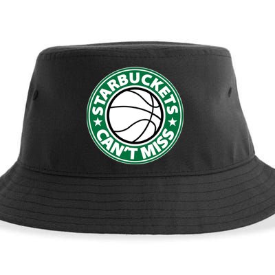 Starbuckets Can't Miss Basketball Sustainable Bucket Hat