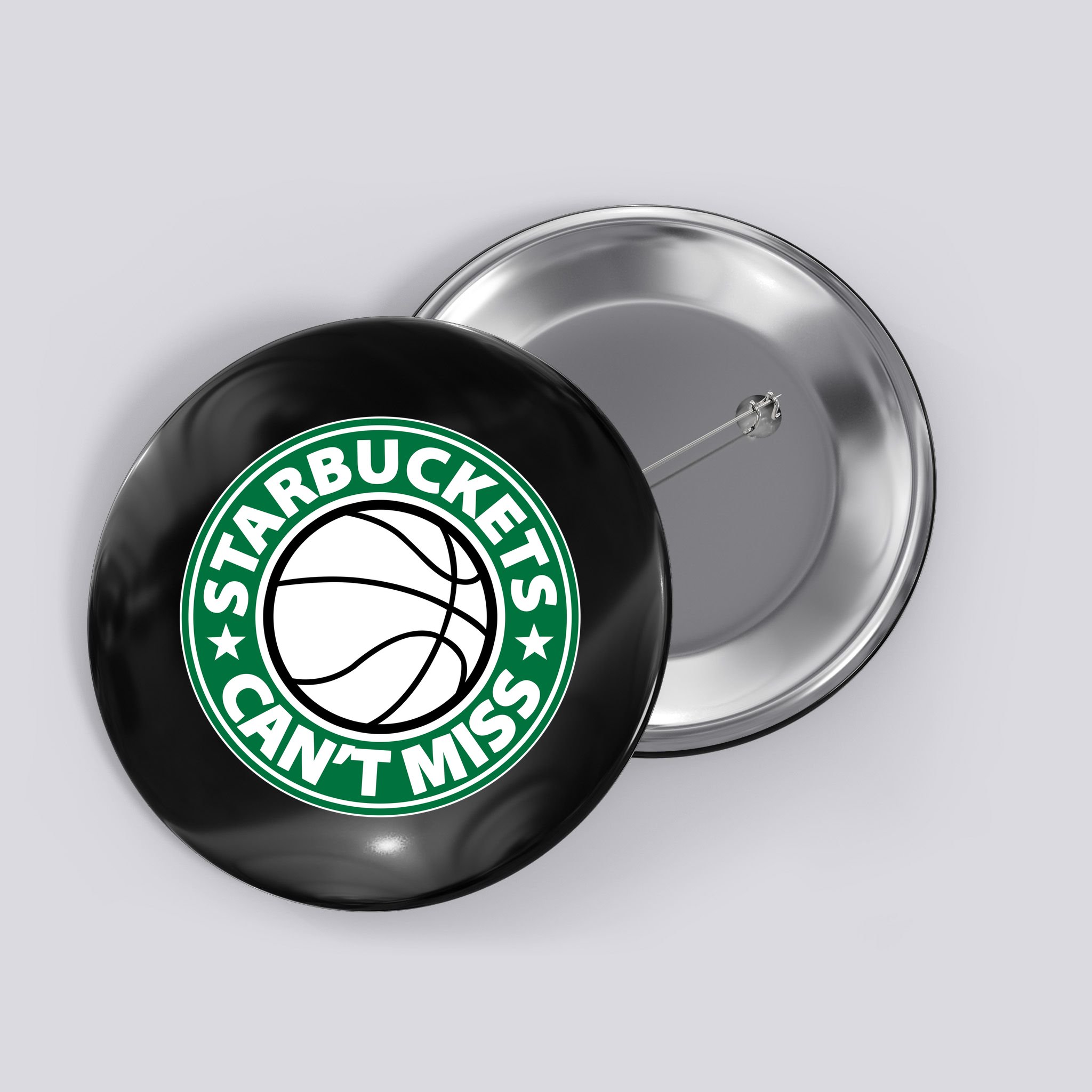 Starbuckets Can't Miss Basketball Button