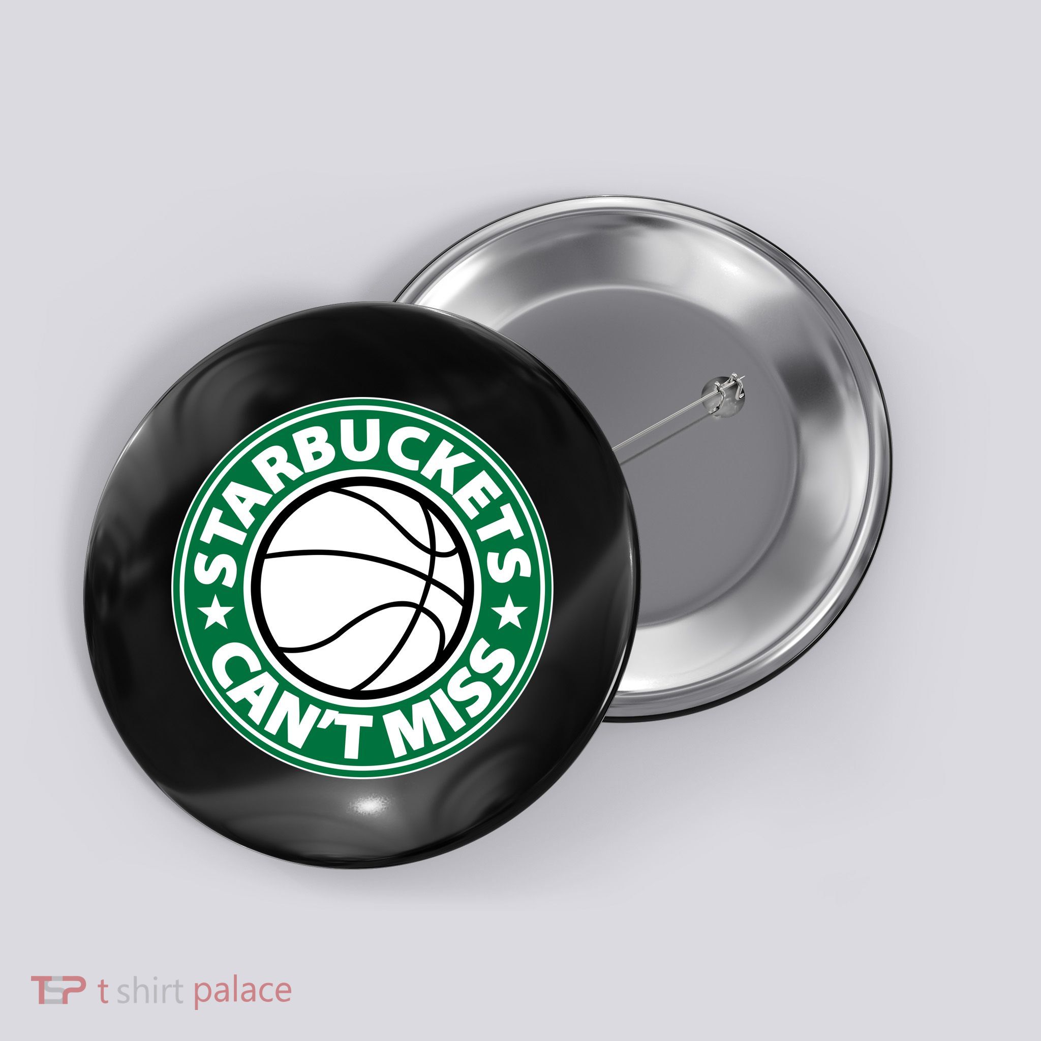 Starbuckets Can't Miss Basketball Button