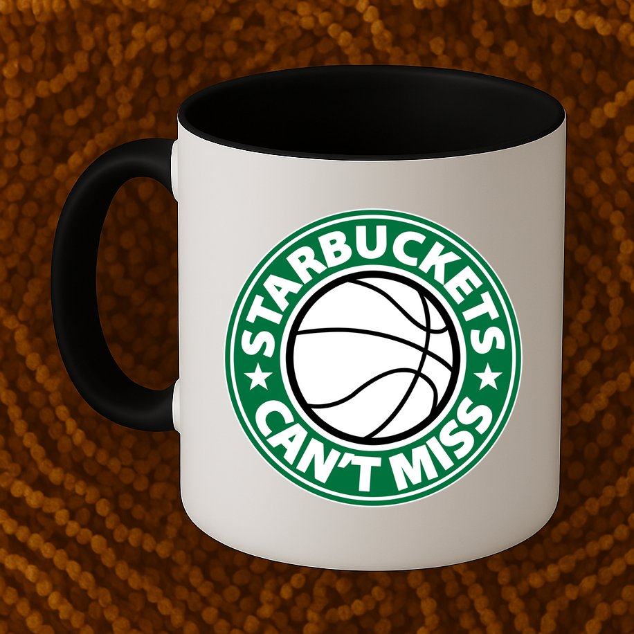 Starbuckets Can't Miss Basketball Mug