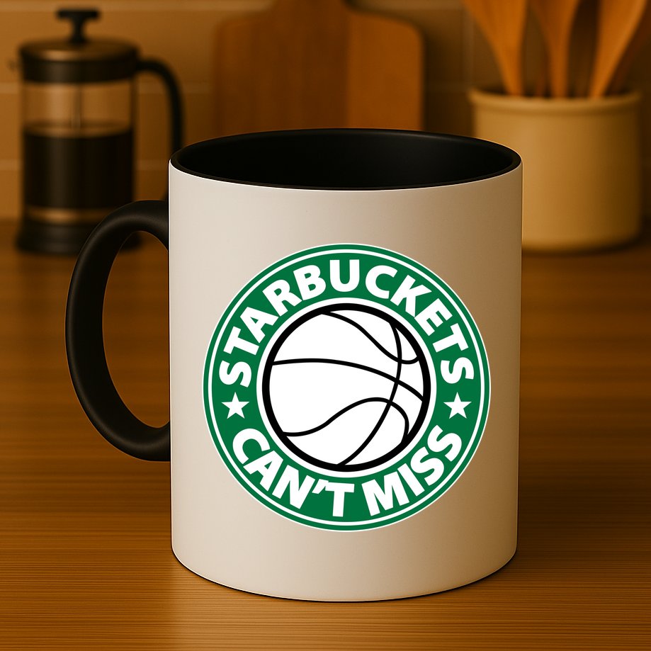 Starbuckets Can't Miss Basketball Mug