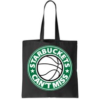 Starbuckets Can't Miss Basketball Tote Bag