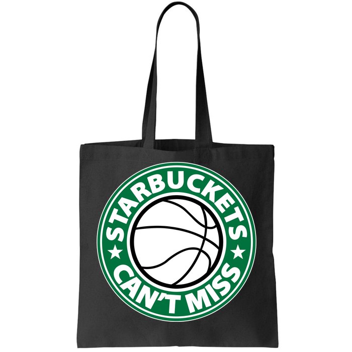 Starbuckets Can't Miss Basketball Tote Bag