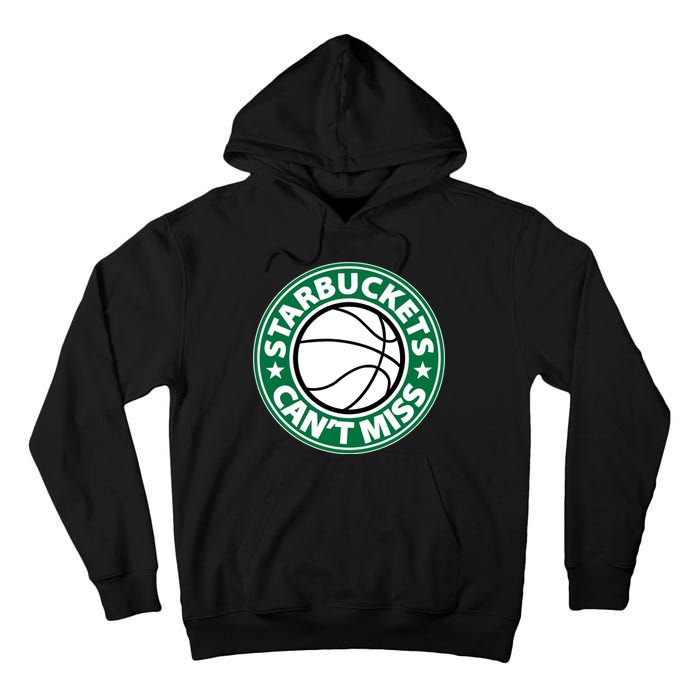 Starbuckets Can't Miss Basketball Tall Hoodie