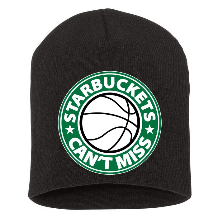 Starbuckets Can't Miss Basketball Short Acrylic Beanie