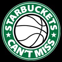 Starbuckets Can't Miss Basketball Kids T-Shirt