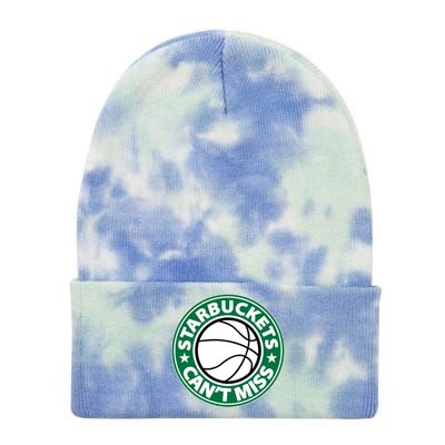 Starbuckets Can't Miss Basketball Tie Dye 12in Knit Beanie