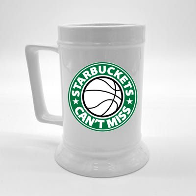 Starbuckets Can't Miss Basketball Beer Stein