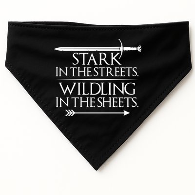 Stark In The Streets Wildling In The Sheets USA-Made Doggie Bandana
