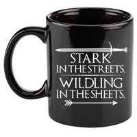 Stark In The Streets Wildling In The Sheets 11oz C Handle Ceramic Mug