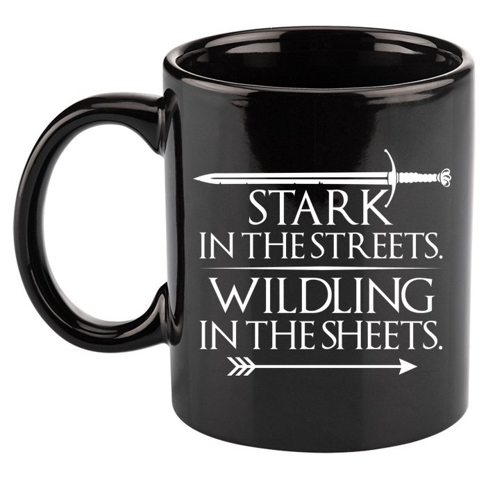 Stark In The Streets Wildling In The Sheets 11oz C Handle Ceramic Mug