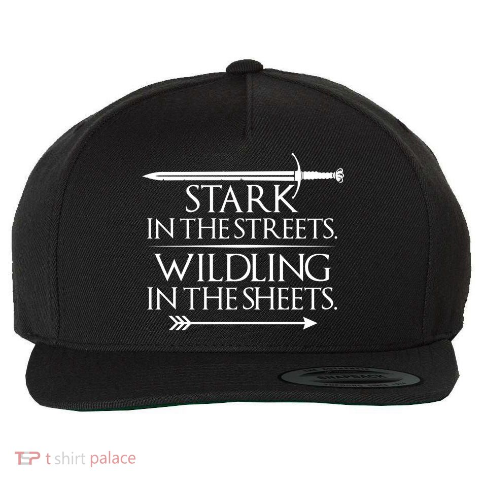 Stark In The Streets Wildling In The Sheets Wool Snapback Cap
