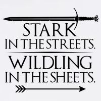 Stark In The Streets Wildling In The Sheets Garment-Dyed Sweatshirt