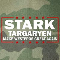 Stark Targaryen Make Westeros Great Again Legacy Tie Dye Trucker Hat