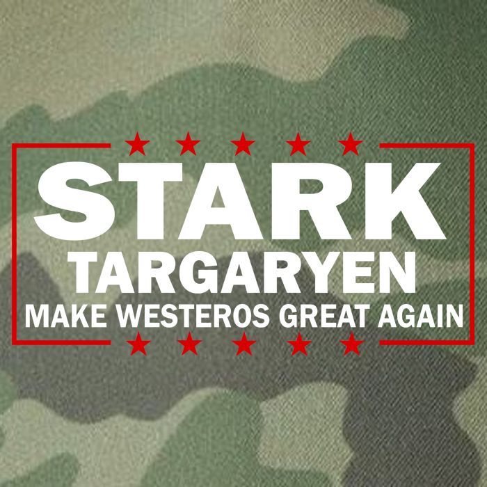 Stark Targaryen Make Westeros Great Again Legacy Tie Dye Trucker Hat