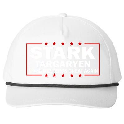 Stark Targaryen Make Westeros Great Again Snapback Five-Panel Rope Hat