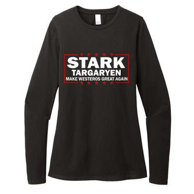 Stark Targaryen Make Westeros Great Again Womens CVC Long Sleeve Shirt