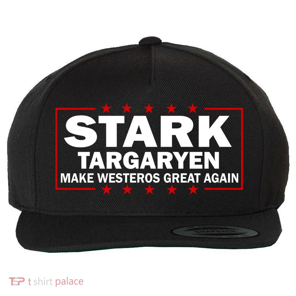 Stark Targaryen Make Westeros Great Again Wool Snapback Cap