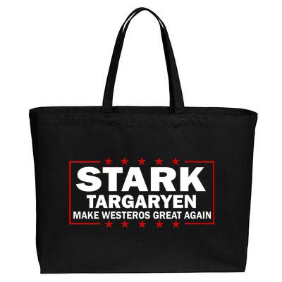 Stark Targaryen Make Westeros Great Again Cotton Canvas Jumbo Tote