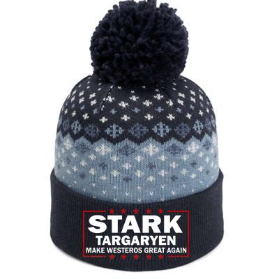 Stark Targaryen Make Westeros Great Again The Baniff Cuffed Pom Beanie