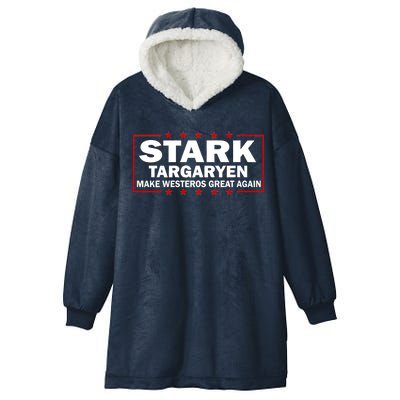 Stark Targaryen Make Westeros Great Again Hooded Wearable Blanket