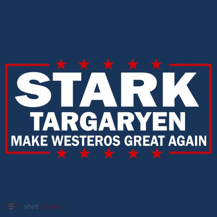 Stark Targaryen Make Westeros Great Again 7-Panel Snapback Hat