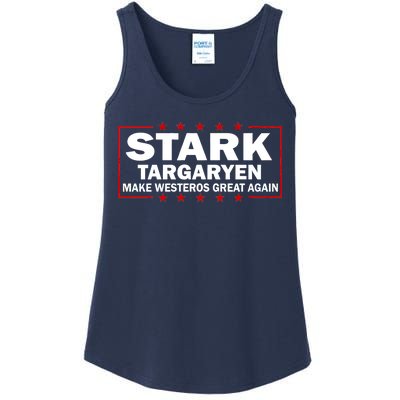 Stark Targaryen Make Westeros Great Again Ladies Essential Tank