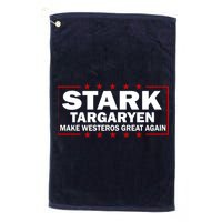 Stark Targaryen Make Westeros Great Again Golf Towel