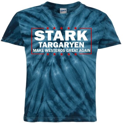 Stark Targaryen Make Westeros Great Again Kids Tie-Dye T-Shirt