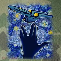 Starry Flight Legacy Tie Dye Trucker Hat