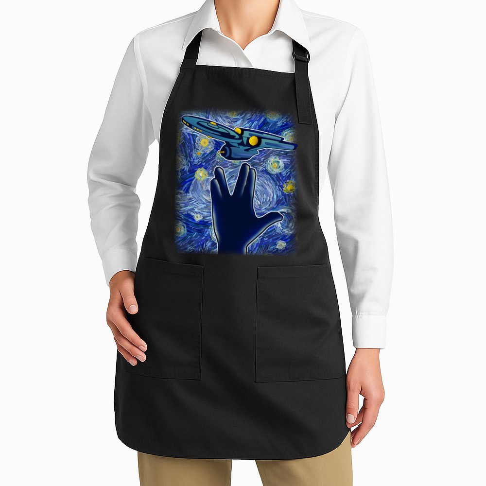 Starry Flight Apron