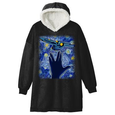 Starry Flight Hooded Wearable Blanket
