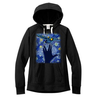 Starry Flight Women's Fleece Hoodie