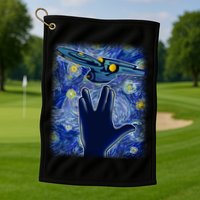 Starry Flight Golf Towel