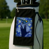 Starry Flight Golf Towel