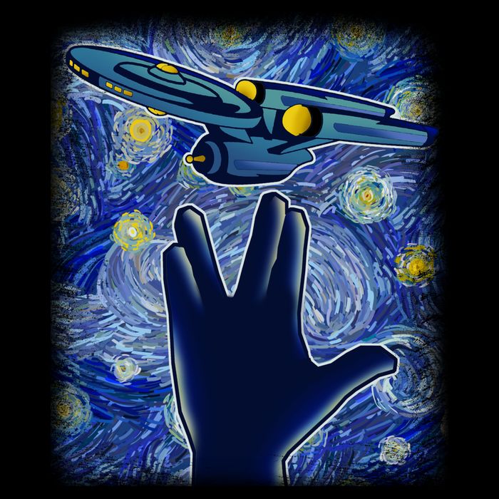 Starry Flight Crop Top