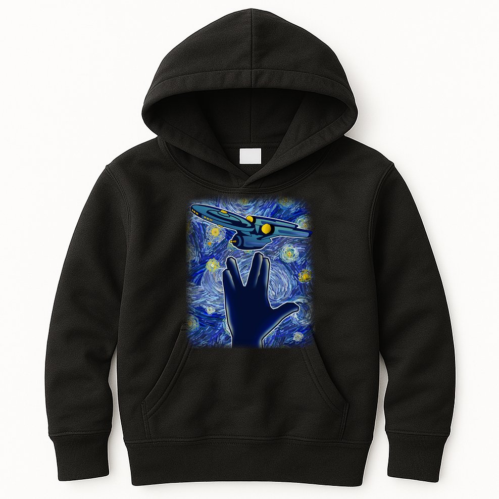 Starry Flight Kids Hoodie