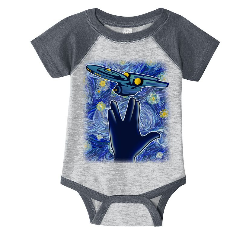 Starry Flight Infant Baby Jersey Bodysuit