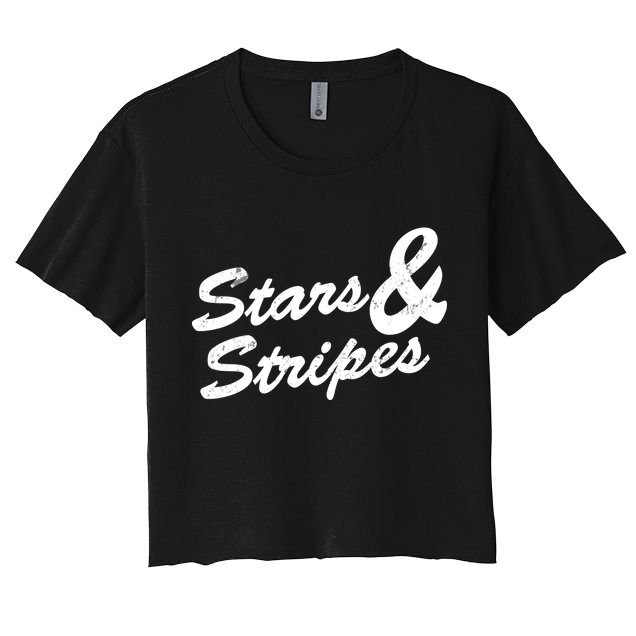 Stars And Stripes Crop Top