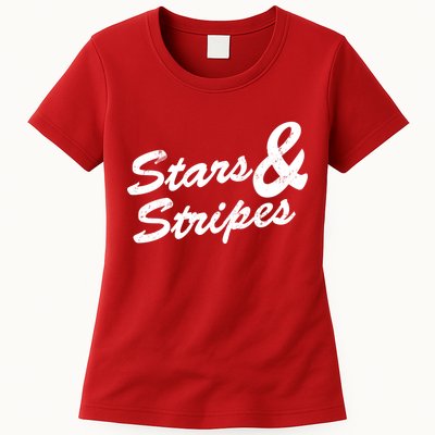 Stars And Stripes Womens T-Shirt