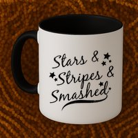 Stars Stripes And Smashed Mug