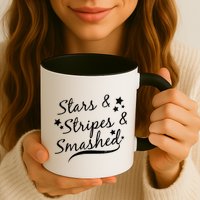 Stars Stripes And Smashed Mug