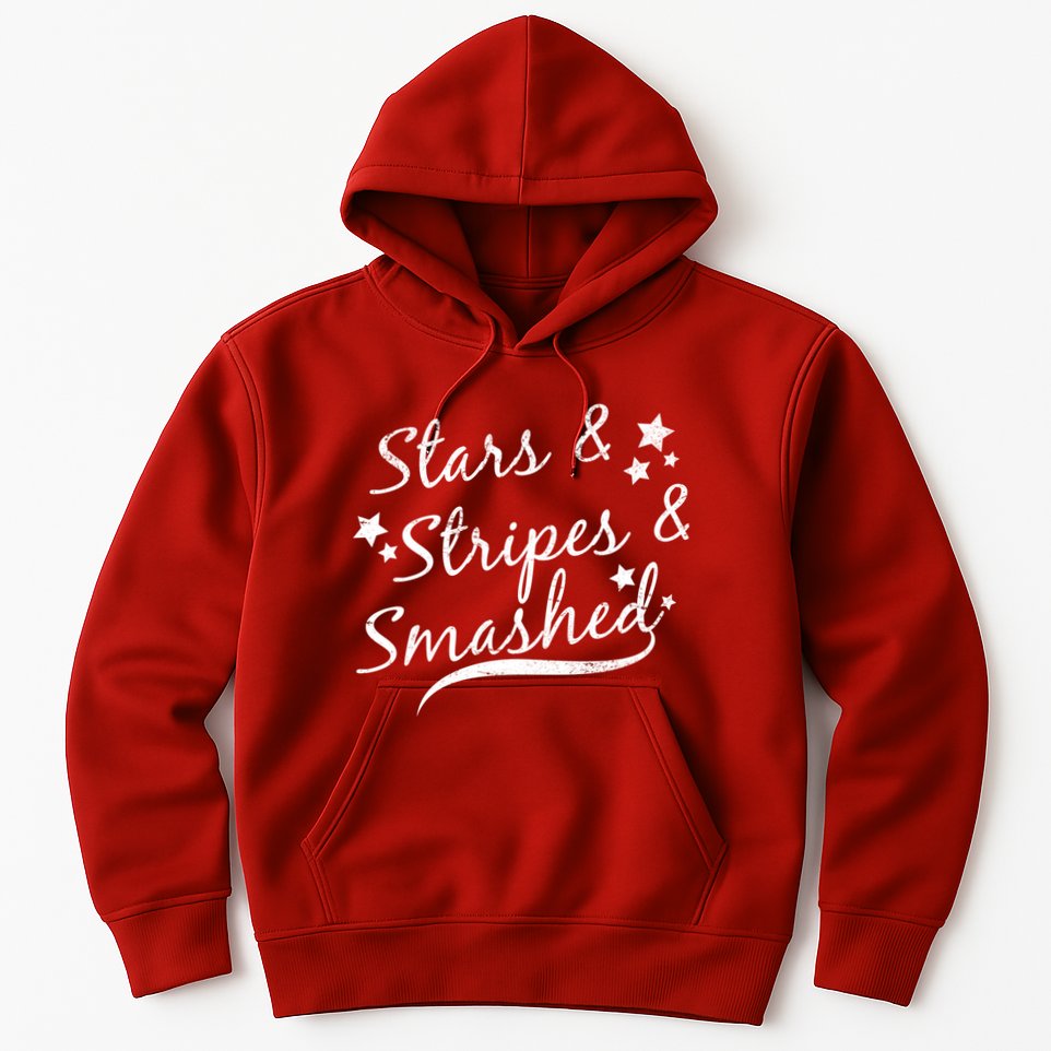Stars Stripes And Smashed Hoodie