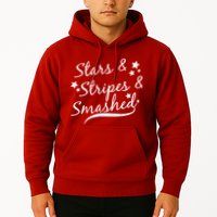 Stars Stripes And Smashed Hoodie