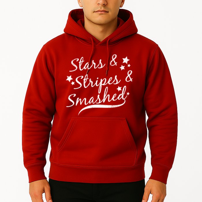 Stars Stripes And Smashed Hoodie