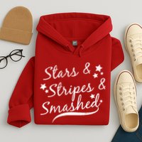 Stars Stripes And Smashed Hoodie