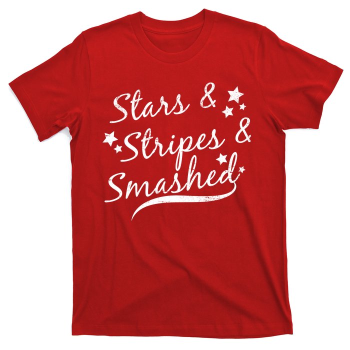 Stars Stripes And Smashed T-Shirt