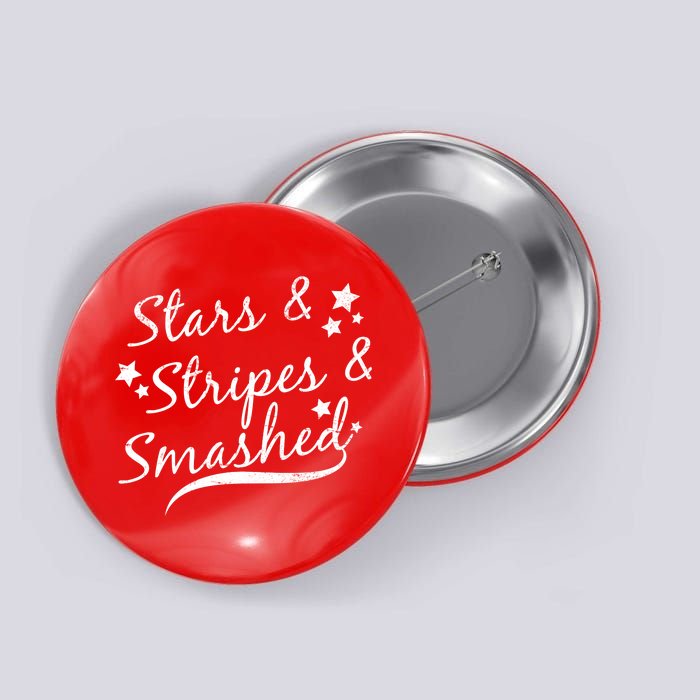 Stars Stripes And Smashed Button