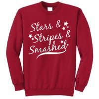 Stars Stripes And Smashed Tall Sweatshirt