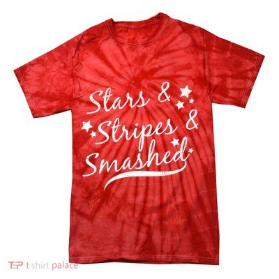 Stars Stripes And Smashed Tie-Dye T-Shirt